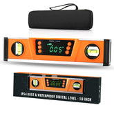 2PM TOOLS 10-inch torpedo level display for clear site readings.