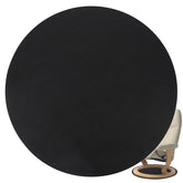 3 BUZZLETT round recliner pad under chair base, discreet floor protection