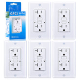 3GRACE 20 Amp GFCI outlet with visible wiring for reliable power protection.
