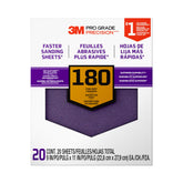 3M 26180CP-P-G sandpaper with no-slip grip backing for reduced fatigue on large surfaces.