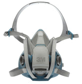 3M 6502QL quick latch system enables easy one-handed donning and doffing.