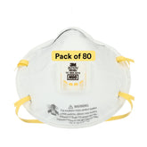 3M 8210V respirator with Cool Flow Valve enables cooler breathing during dusty grinding tasks.