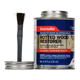 3M Bondo Rotted Wood Restorer 8oz pour image; stabilizes soft wood fibers