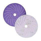 3M Cubitron II Hookit disc 31483, 320+ grit, for fast cuts on panels.