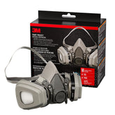 3M Paint Project 6211 facepiece shown for comfortable spray painting protection