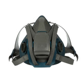 3M Rugged Comfort facepiece shown for secure, breathable protection in tough workplaces.