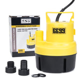 6699 submersible sump pump with a 10-foot cord for flexible setup and drainage