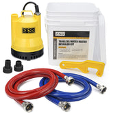 6699 Tankless flushing kit components for quick maintenance
