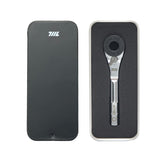 711L hex end ratchet wrench with 1/4-inch hex end, ideal for compact tasks.