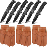 Abbylike 6-piece pocket knife set with elegant gift-ready presentation.