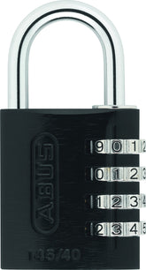ABUS 145/40 non-TSA padlock body with bright color for quick identification.