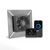 AC Infinity AIRTITAN T3 front view with 6inch exhaust fan for efficient air exchange.