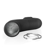 AC Infinity flexible 10-inch ducting full length for versatile HVAC ventilation.