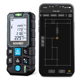 ACEGMET Laser Measure front view for quick distances on site.