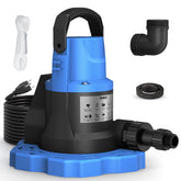Acopair 1HP pool cover pump with automatic switch for hands‑free operation.