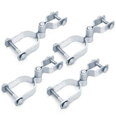 Acshio 4-pack female gate hinges for 1-3/8 inch frames enabling secure connections