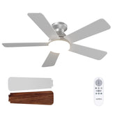 Addlon ceiling fan with light and remote control for customizable airflow and lighting.