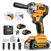 Adedad brushless 3-in-1 impact wrench in action for versatile fastening