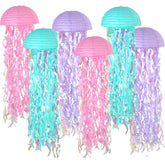 ADLKGG jellyfish lanterns pink ideal for dreamy undersea party decor