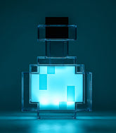 Adumtil potion bottle color-change LED light in blue for relaxing reading ambiance