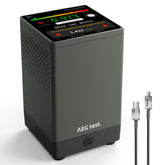 AEGTEST HOUND-2033 touchscreen display shows live radon levels