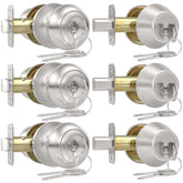 AEEKEL exterior door knob lock 3-pack for centralized access across doors