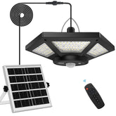 AEQ Solar Shed Light remote-control-operation for easy indoor use