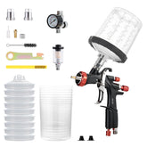 AEROPRO R500 LVLP spray gun for precise automotive and home painting projects