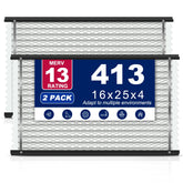 Aerovithera 413 filter compatibility map confirms a precise fit for select AprilAire units.