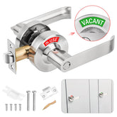 Aglehome vacant indicator door lock clearly marks status for quick restroom decisions.
