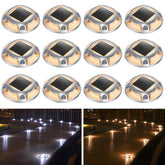 AGPTEK solar dock lights illuminate decks and docks with bright, long-lasting safety lighting.