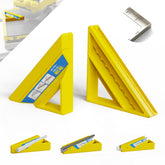 AHET Tile Tool demonstrates a precise 45-degree miter for clean edges.