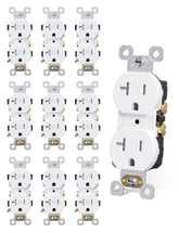 AIDA 20 Amp outlet duplex for reliable home power and convenience.