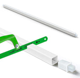 Aidimming 24-inch towel bar with spring-loaded ends for quick, tool-free installation