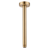 AIDISHANGPIN 10-inch champagne bronze ceiling shower arm ideal for rainfall shower systems.