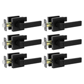 AIKKIL matte black interior door handle with a sleek modern finish for contemporary rooms