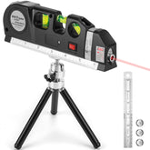 AikTryee laser level tool front view showing compact design for precise indoor projects