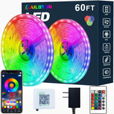 AILBTON 60ft LED strip for ambient room lighting