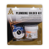 AIM Aquasol solder wire for durable brass and copper joints.