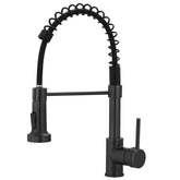 AIMADI oil rubbed bronze kitchen faucet with a durable finish that resists water spots.