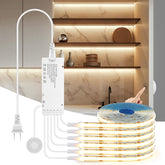 AIMENGTE 12V COB cabinet strip for even shelf lighting