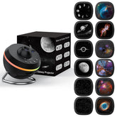 Ainael Galaxy Projector lens delivers ultra-sharp star projection for ceilings.