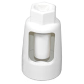 AIR GAP INTERNATIONAL ET115-002 front view, compact splash-free air gap for 1-1/2 inch standpipes.
