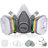 AirGearPro M-500 facepiece assembly shows easy setup for reliable protection.