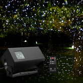 Airivo outdoor star lights projector creates a magical night sky in your garden.
