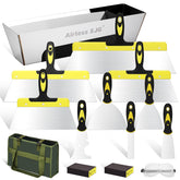 Airless SJG drywall knife set kit for organized projects