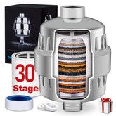 AISMIHO 30-stage filter system improves water quality for showering.