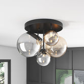Aiwen 5 light sputnik globe shade assembly delivering stylish ambient lighting
