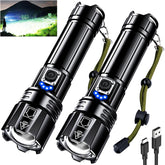 AKNEAR flashlight with 99,000-lumen beam for broad outdoor visibility