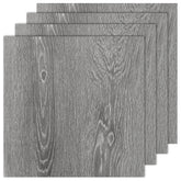 AKOLAFE 40-sheet vinyl flooring wood gray close-up showing texture and durability
